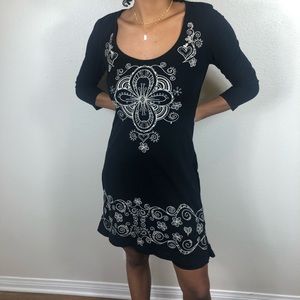 Johnny Was Embroidered dress